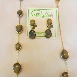 Pappagallo Earrings and Necklace
